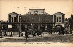 Gare de Vincennes à Paris 12e