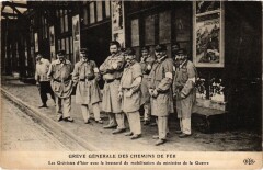 Paris Greve des Cheminots 1910