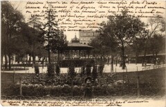 Carte postale ancienne La Place des Fêtes a Belleville
                                                                     à Paris 19e
                                