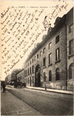 Carte postale ancienne L'Hôpital Beaujon
                                                                     à Paris 8e
                                