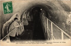 Paris 8e Les Egouts Deversoir de l'Alma à Paris 8e