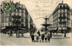 Carte postale ancienne Place Rambouillet
                                                                     à Paris 12e
                                