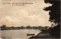 Capbreton Sur les Bords du Canal à Capbreton