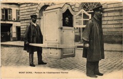 Mont Dore Porteurs de l'Etablissement Thermal France à Mont-Dore