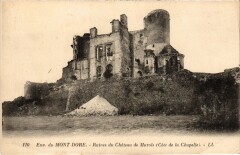 Env.du Mont-Dore Ruines du Chateau de Murols France à Mont-Dore