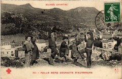 Bourree Enfantine Mille Bons Souhaits D'Auvergne France
