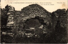 Chateauneuf les Bains Ruines de St.Cyr France