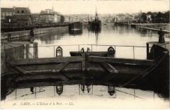 Caen L'Ecluse et le Port France -
													14 Calvados
												