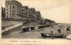 Cabourg Le Grand Hotel et la Digue France à Cabourg