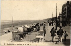 Cabourg Promenade de la Mer France à Cabourg