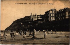 Arromanches-les-Bains La Plage et les Falaises de Fresne France à Arromanches-les-Bains