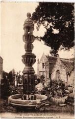 Loguivy-les-Lannion Fontaine Renaissance Monumentale en Granit à Lannion