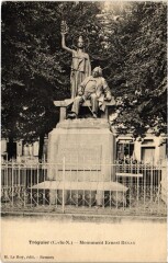 Treguier Monument Ernest Renan