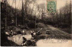 Bords de la Rance - La Vicomte - Le Lavoir - Descente a la Greve