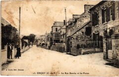 Erquy La Rue Banche et les Postes à Erquy