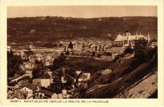 Saint Claude Depuis la Route de la Faucille à Saint-Claude