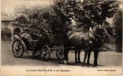 Cocher Pradeleix et son Equipage