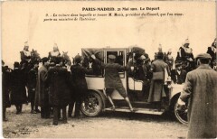 Paris-Madrid 1911 le depart