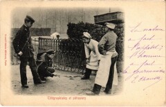 Paris Petits Metiers telegraphistes et patissiers