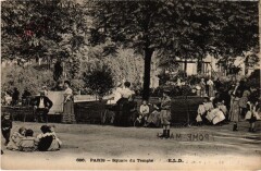 Paris 3e Square du Temple à Paris 3e