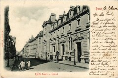 Paris 5e Lycee Louis le Grand à Paris 5e