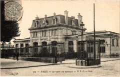 Carte postale ancienne La Gare de Reuilly
                                                                     à Paris 12e
                                