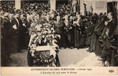 Paris 8e Enterrement de Paul Deroulede 1914 à Paris 8e