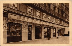 Carte postale ancienne Boulevard Malesherbes - Salon de Thé Restaurant Félix Potin
                                                                     à Paris 8e
                                