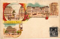 Souvenir de Paris Litho