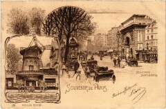 Souvenir de Paris Litho