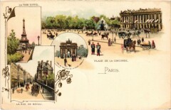 Souvenir de Paris Litho