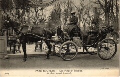 Paris Les femmes cocher au Bois Transport