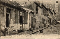 Le Vieux Passy - Rue Beethoven longeant le Boulevard Delessert à Paris 16e