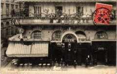 Paris 8e 202, Rue Saint-honore Restaurant Leon à Paris 8e