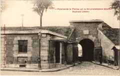 Poterne de la Plaine - Boulevard Lefebvre à Paris 15e