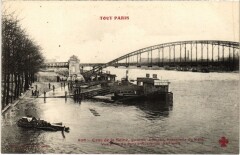 Tout Paris 808 12e Crue de la Seine Quai de la Rapee