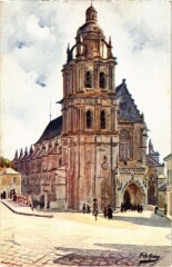 Blois La Cathedrale France à Blois