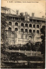 Blois Le Chateau, Vue du Square Victor Hugo France à Blois
