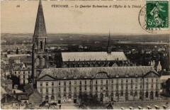 Vendome Le Quartier Rochambeau et l'Eglise France -
													41 Loir et Cher
												