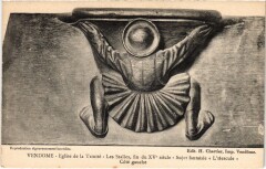 Vendome Eglise de la Trinite, Les Stalles France -
													41 Loir et Cher
												