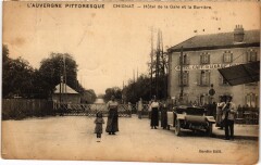 Automobile Chignat hotel de la gare et la Barriere
