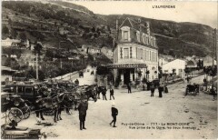 Le Mont-Dore vue prise de la Gare à Mont-Dore