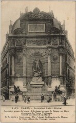 Paris 6e Fontaine Saint-Michel
