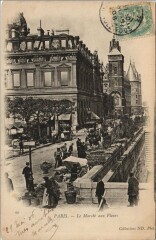 Paris 4e marché aux Fleurs