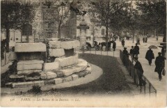 Paris 4e Ruines de la Bastille