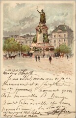 Paris 4e Place de la Répulbique