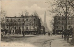 La Place Saint-Charles à Paris 15e