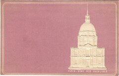 Paris 7e Embossed Dome des Invalides