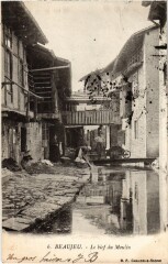 Beaujeu le bief du Moulin