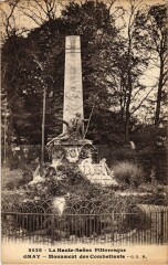 Gray monument des Combattants